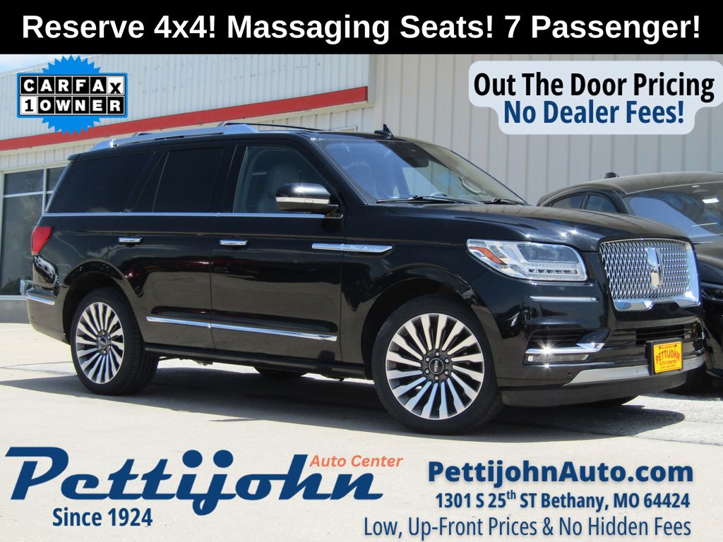 Black Metallic 2019 Lincoln Navigator SUV / Crossover Four-Wheel Drive Automatic