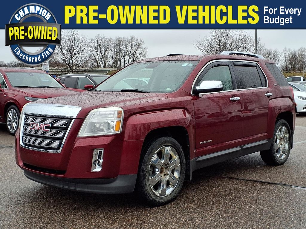 Merlot Jewel Metallic 2012 GMC Terrain SLT2 SUV / Crossover Front-Wheel Drive 6-Speed Automatic