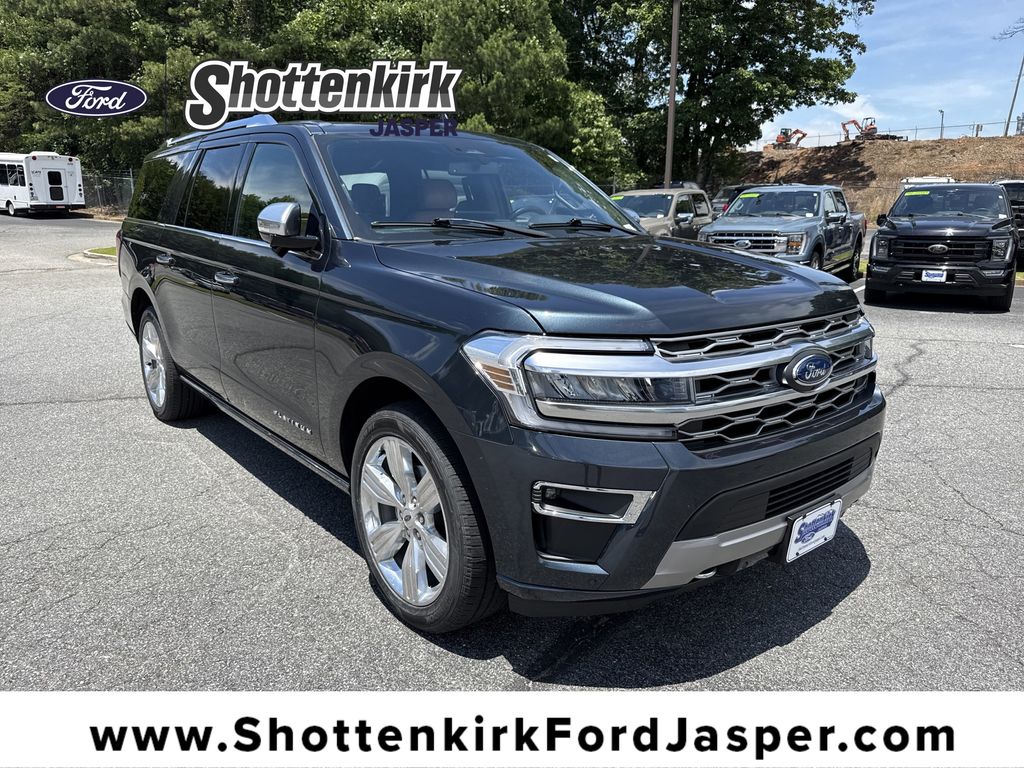 Stone Blue Metallic 2022 Ford Expedition SUV / Crossover Four-Wheel Drive Automatic