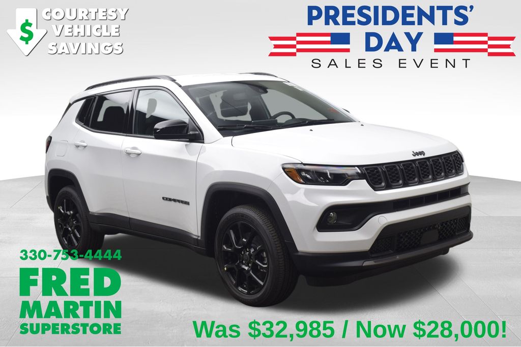 new 2026 Jeep Compass car, priced at $28,000