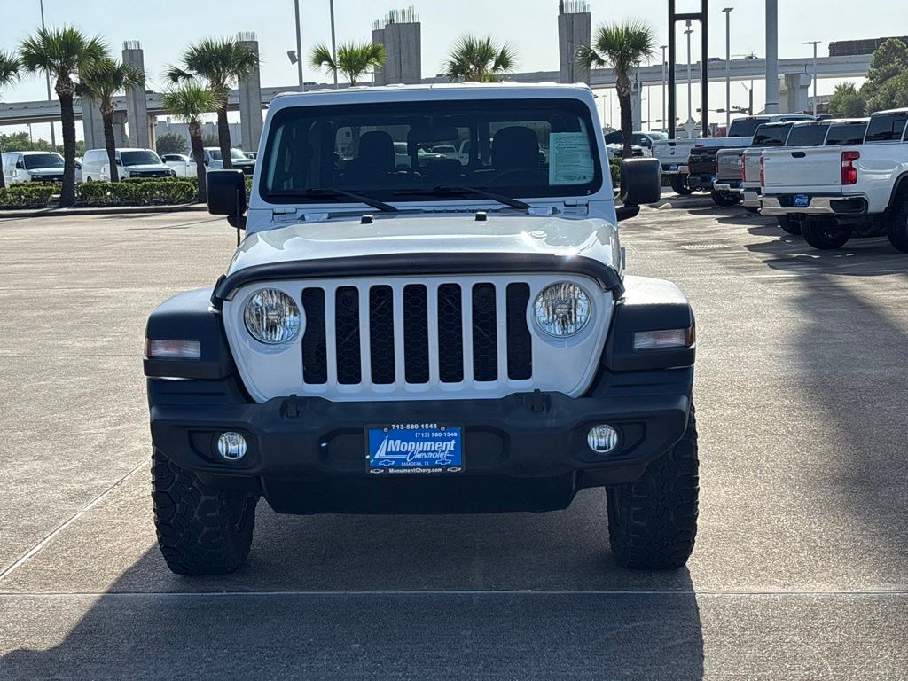 2020 Jeep Gladiator Sport White at DeMontrond Mazda