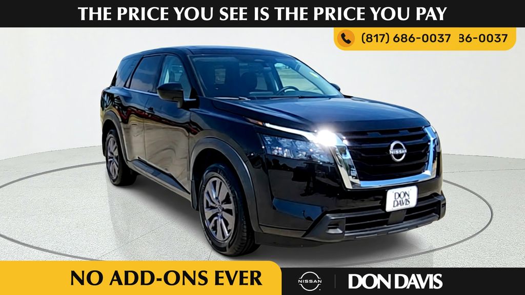 Super Black 2024 Nissan Pathfinder SUV / Crossover Front-Wheel Drive 9-Speed Automatic