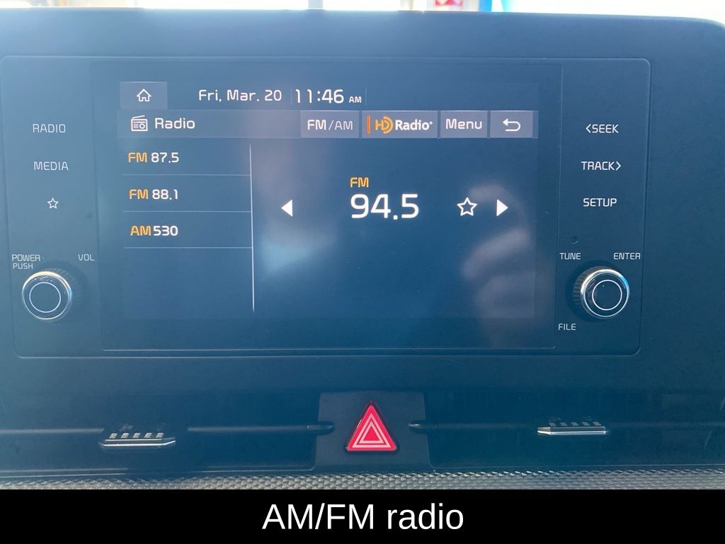 Used 2025 White Kia LX image 2