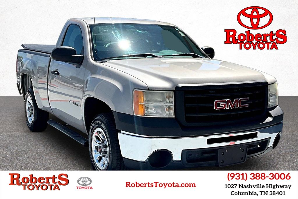 Silver Birch Metallic 2009 GMC Sierra 1500 Work Truck Ext. Cab SB Pickup Truck 4X2 4-Speed Automatic Overdrive