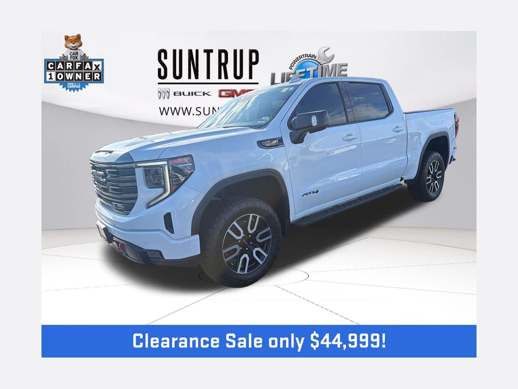 Summit White 2024 GMC Sierra 1500 Pickup Truck Four-Wheel Drive Automatic