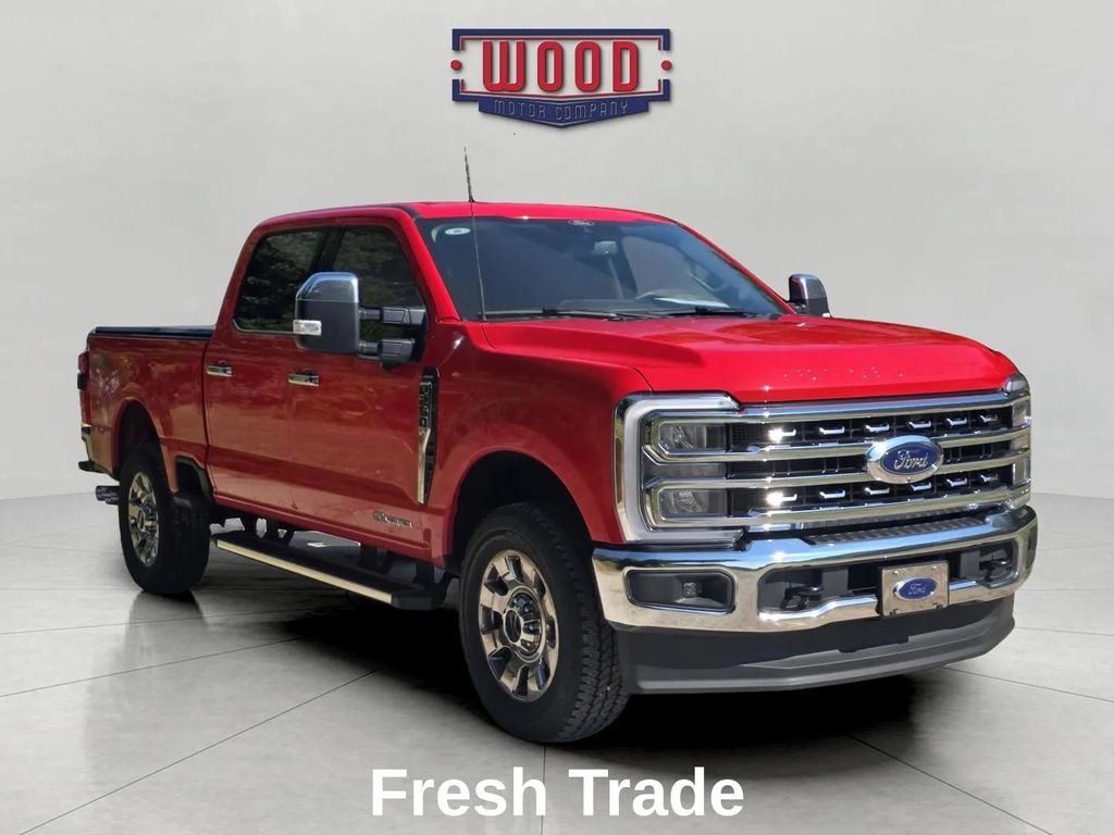 Race Red 2026 Ford F-250 Super Duty Pickup Truck Four-Wheel Drive Automatic
