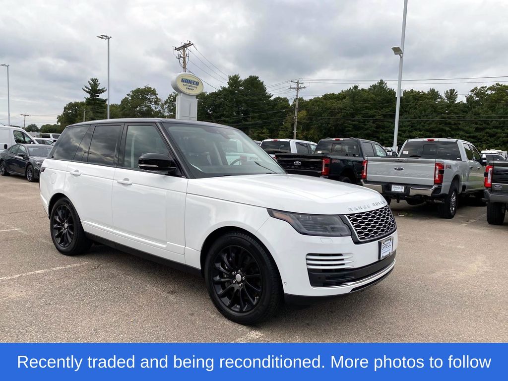 White 2019 Land Rover Range Rover SUV / Crossover All-Wheel Drive 8-Speed Automatic
