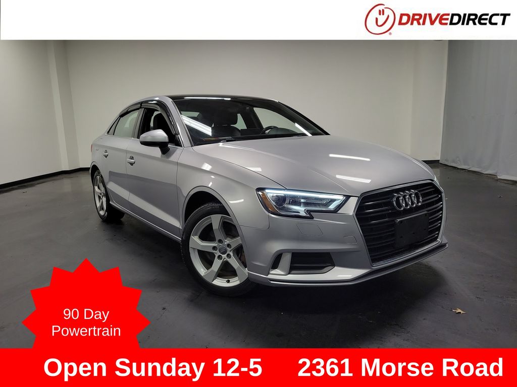 Silver Metallic 2019 Audi A3 Premium 40 TFSI Sedan FWD Sedan Front-Wheel Drive 7-Speed Automatic