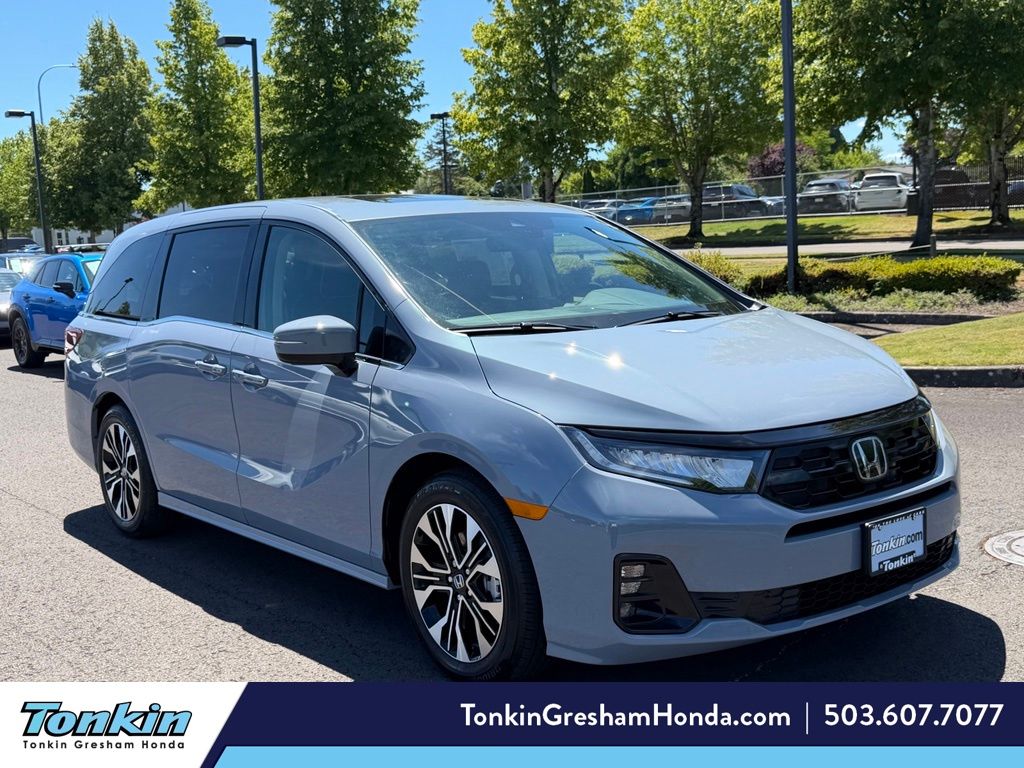 Sonic Gray Pearl 2026 Honda Odyssey Minivan Front-Wheel Drive Automatic