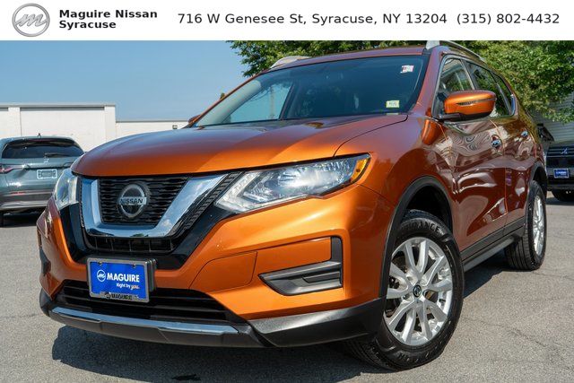 2018 Nissan Rogue SV Orange at South Hills Kia
