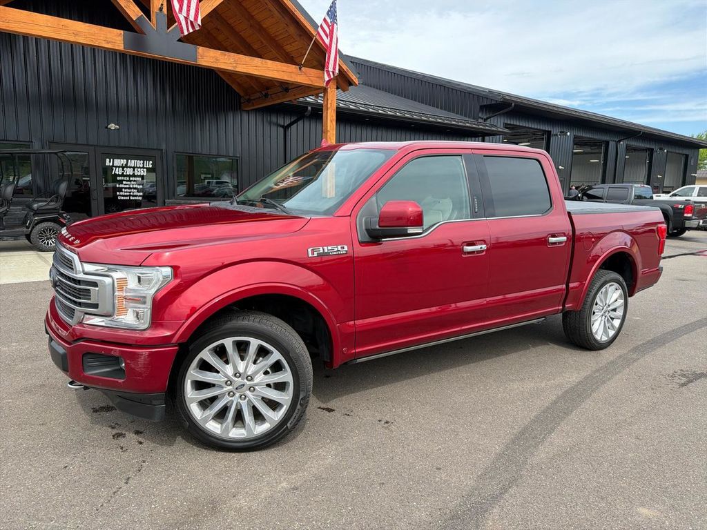 Ruby Red Metallic 2019 Ford F-150 Pickup Truck Four-Wheel Drive Automatic
