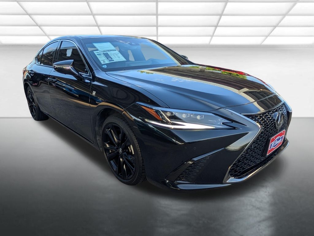 Black (Caviar) 2024 Lexus ES 350 F Sport Handling FWD Sedan Front-Wheel Drive 8-Speed Automatic
