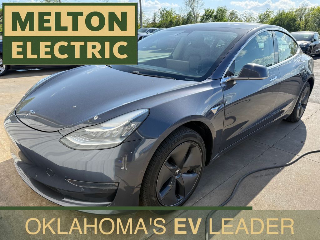 Midnight Silver Metallic 2020 Tesla Model 3 Standard Range Plus RWD Sedan Rear-Wheel Drive 1-Speed Automatic