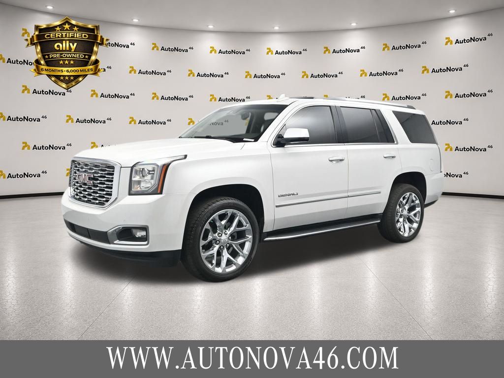 White Frost Tricoat 2019 GMC Yukon SUV / Crossover 4X2