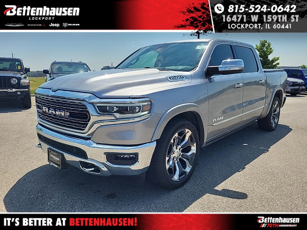 Billet Silver Metallic 2021 RAM 1500 Pickup Truck Four-Wheel Drive 8-Speed Automatic