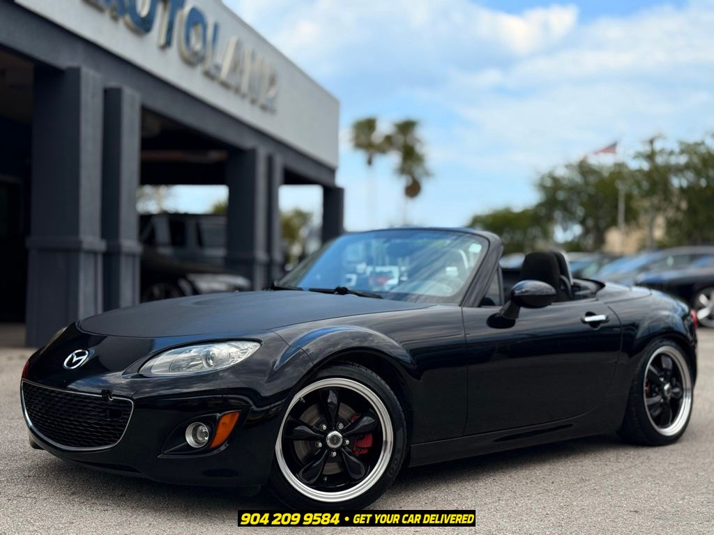 Brilliant Black Clearcoat 2011 Mazda MX-5 Miata Convertible Rear-Wheel Drive 6-Speed Automatic