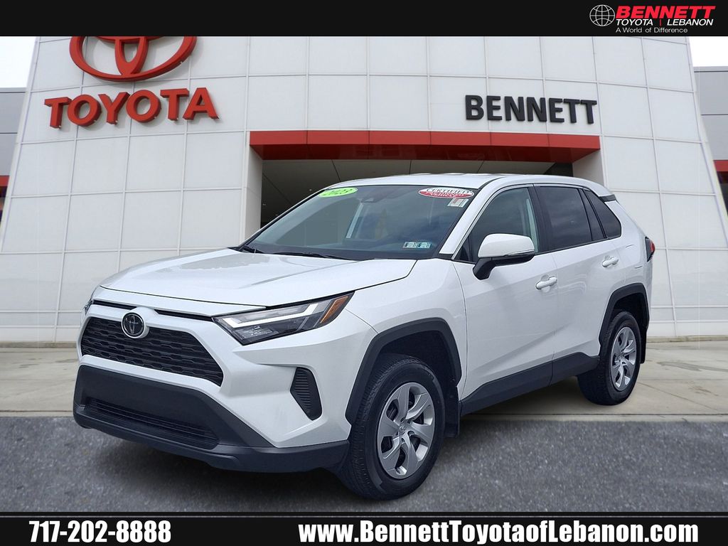 Ice Cap 2023 Toyota RAV4 LE AWD SUV / Crossover All-Wheel Drive 8-Speed Automatic