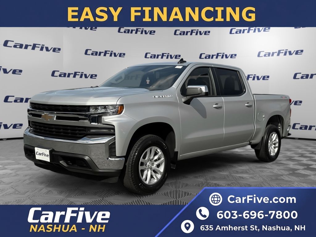 Silver Ice Metallic 2022 Chevrolet Silverado 1500 Pickup Truck Four-Wheel Drive 8-Speed Automatic
