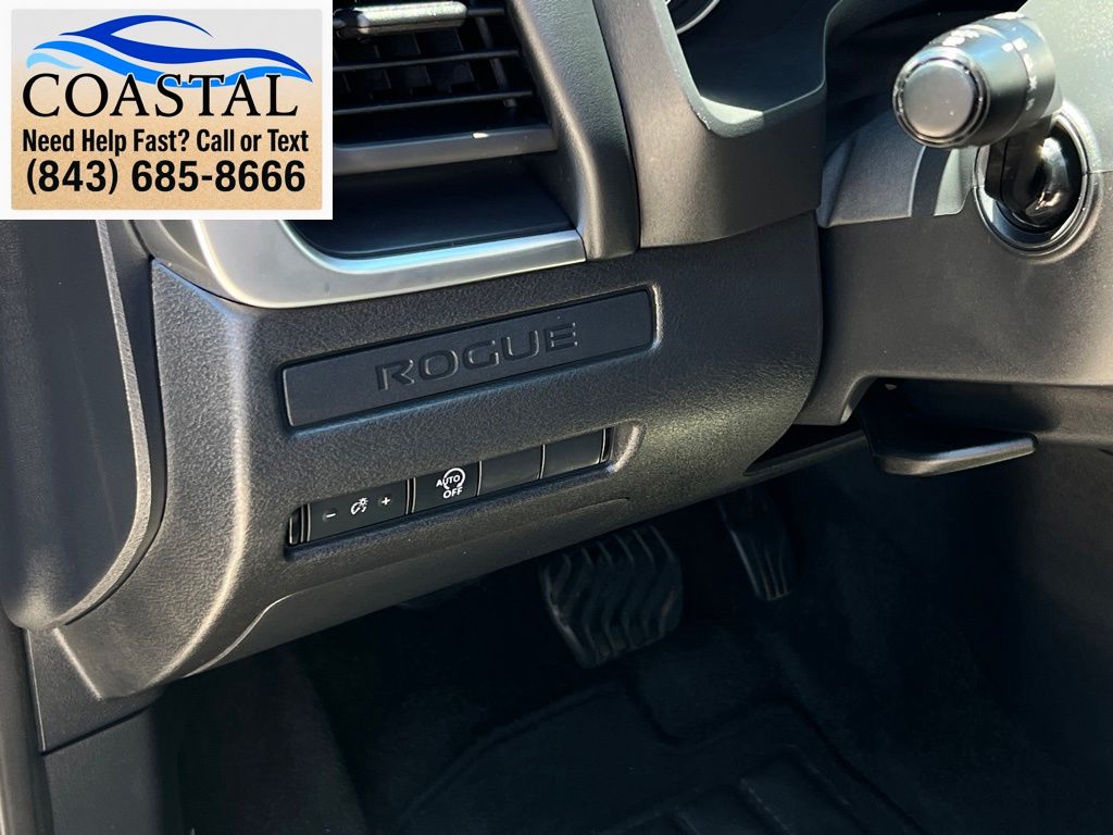 2024 Nissan Rogue S Black at Coastal Chevrolet Cadillac