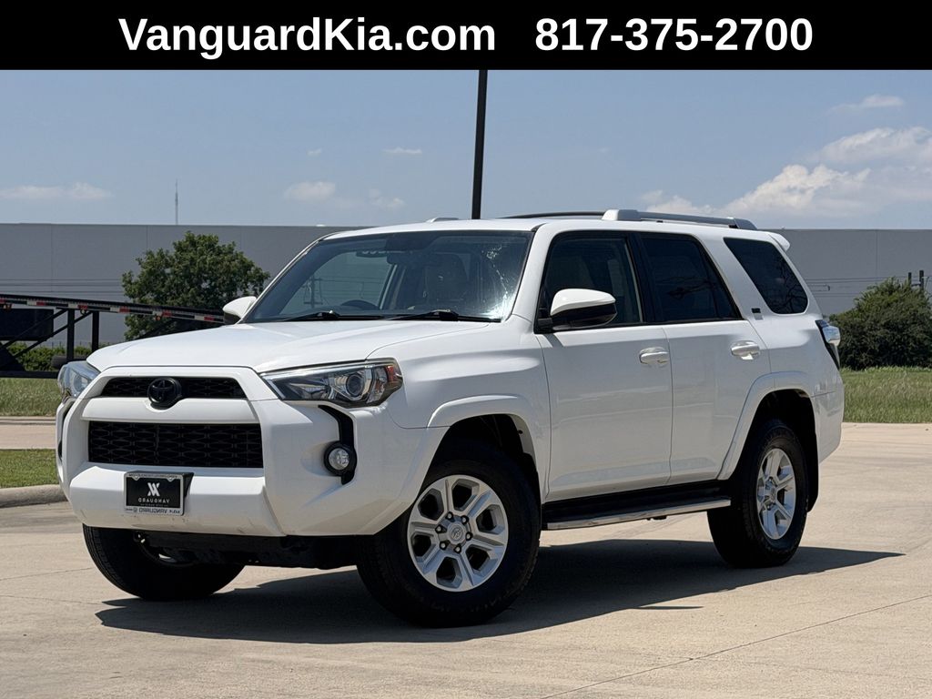 Super White 2018 Toyota 4Runner SUV / Crossover 4X2 5-Speed Automatic Overdrive