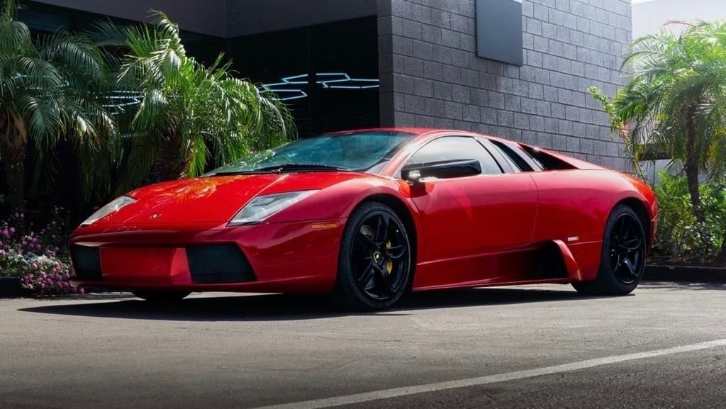 Rosso Leto Metallic 2004 Lamborghini Murcielago Coupe AWD Coupe All-Wheel Drive 6-Speed Manual