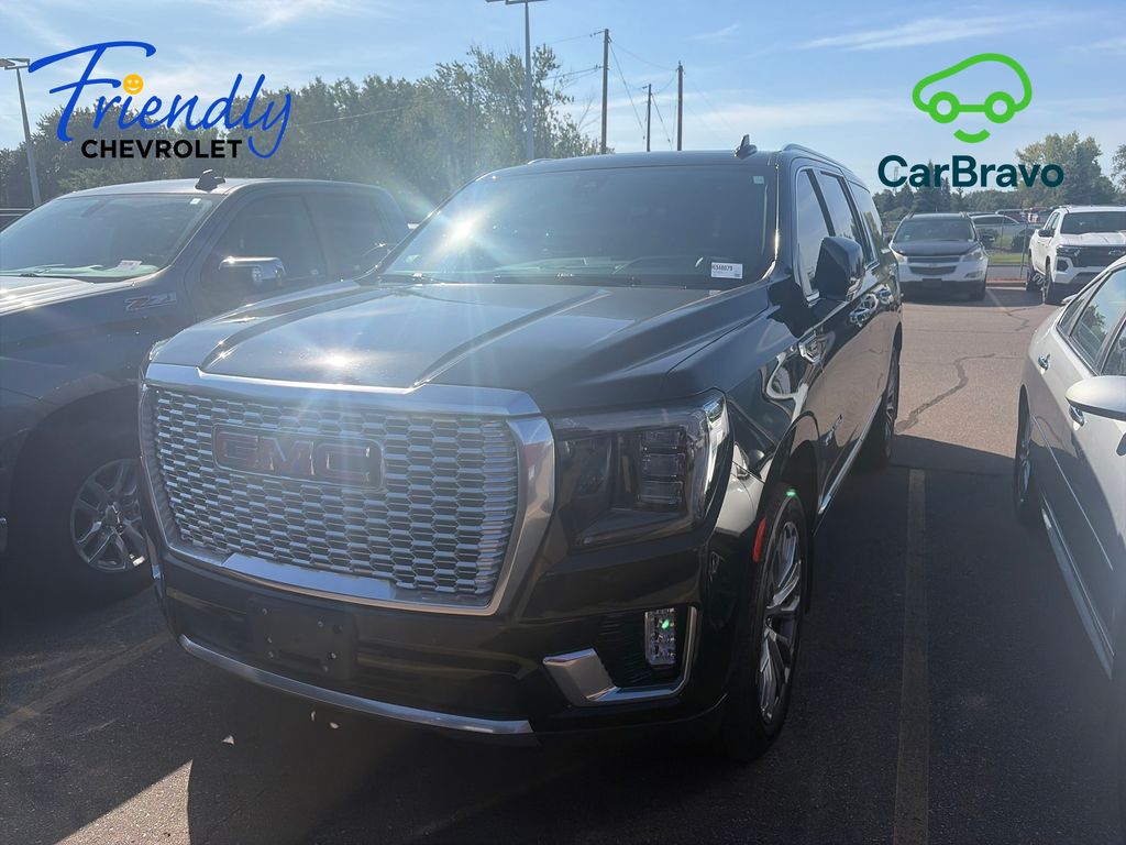 Onyx Black 2021 GMC Yukon XL SUV / Crossover Four-Wheel Drive