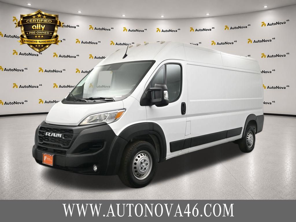 Bright White Clearcoat 2025 RAM ProMaster Van Front-Wheel Drive 9-Speed Automatic