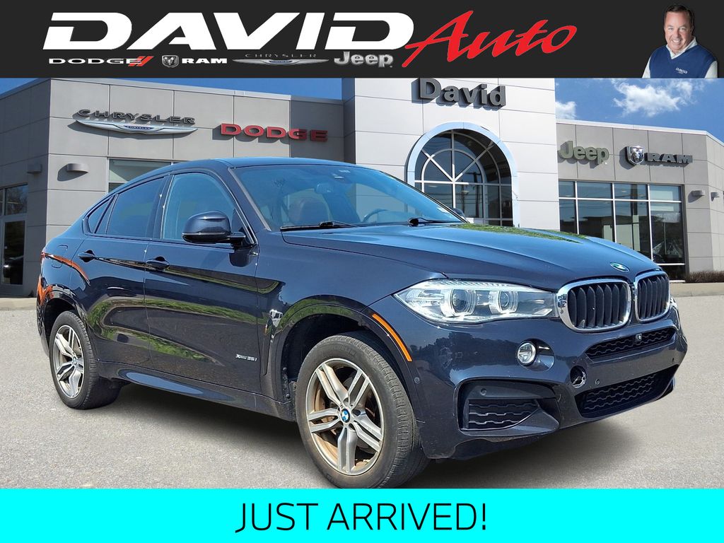 Carbon Black Metallic 2019 BMW X6 SUV / Crossover All-Wheel Drive 8-Speed Automatic