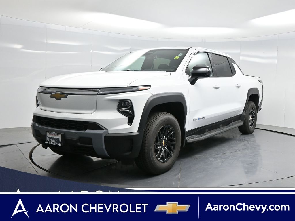 Summit White 2026 Chevrolet Silverado EV Pickup Truck All-Wheel Drive 1-Speed Automatic