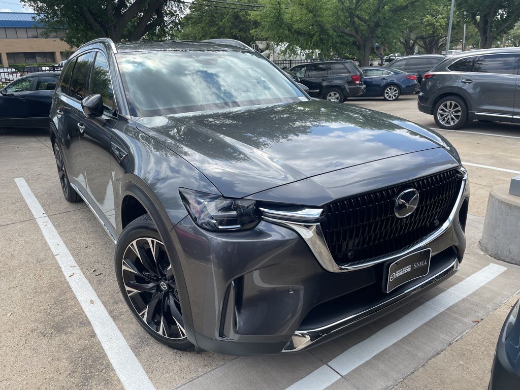 Machine Gray 2024 Mazda CX-90 PHEV Premium Plus AWD SUV / Crossover All-Wheel Drive 8-Speed Automatic
