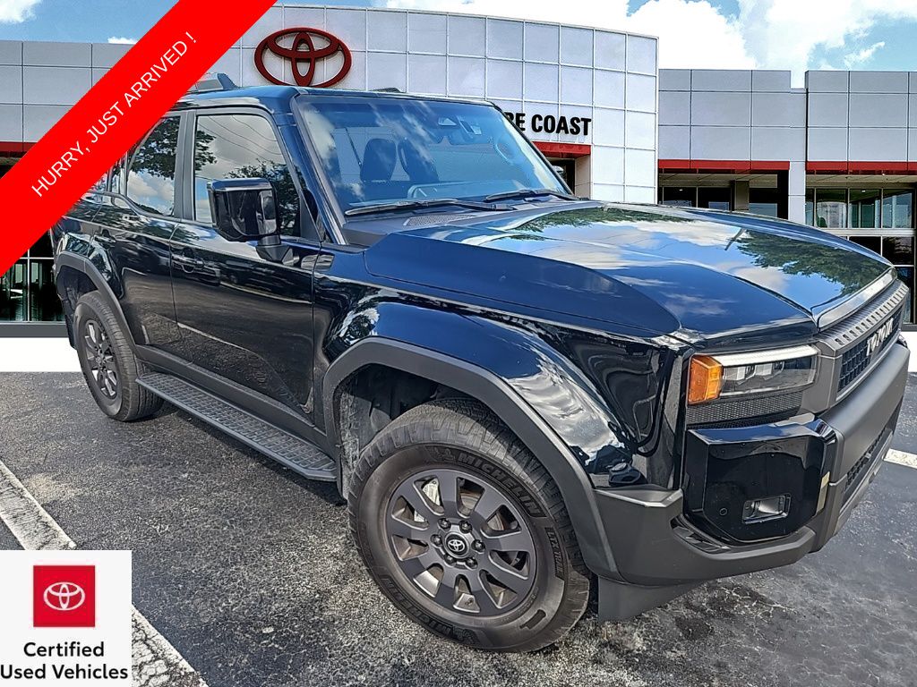 Black 2024 Toyota Land Cruiser 4WD SUV / Crossover Four-Wheel Drive 8-Speed Automatic