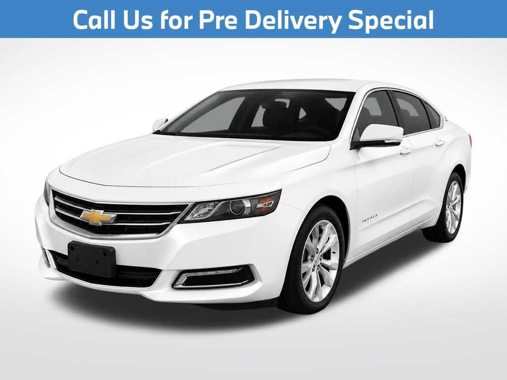 Summit White 2018 Chevrolet Impala Sedan Front-Wheel Drive 6-Speed Automatic Overdrive