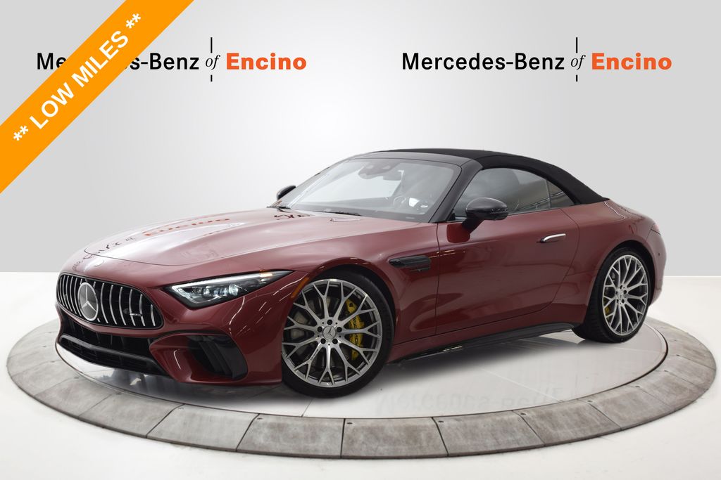 MANUFAKTUR Patagonia Red Metallic 2023 Mercedes-Benz SL-Class Convertible All-Wheel Drive 9-Speed Automatic