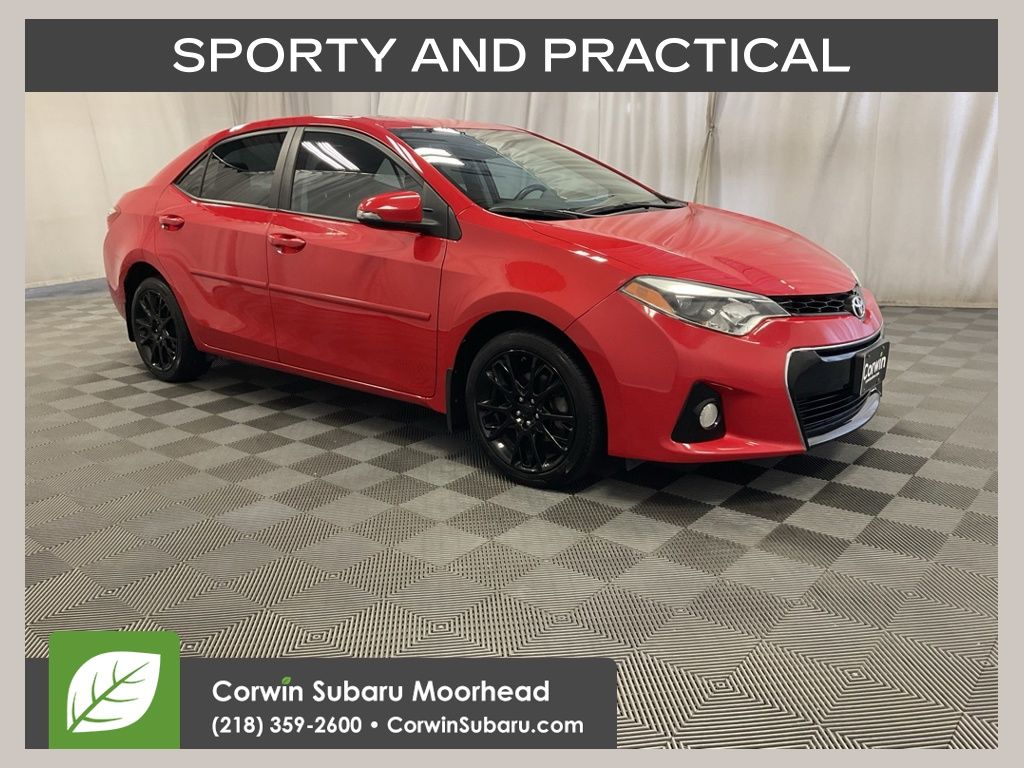 2016 Toyota Corolla S