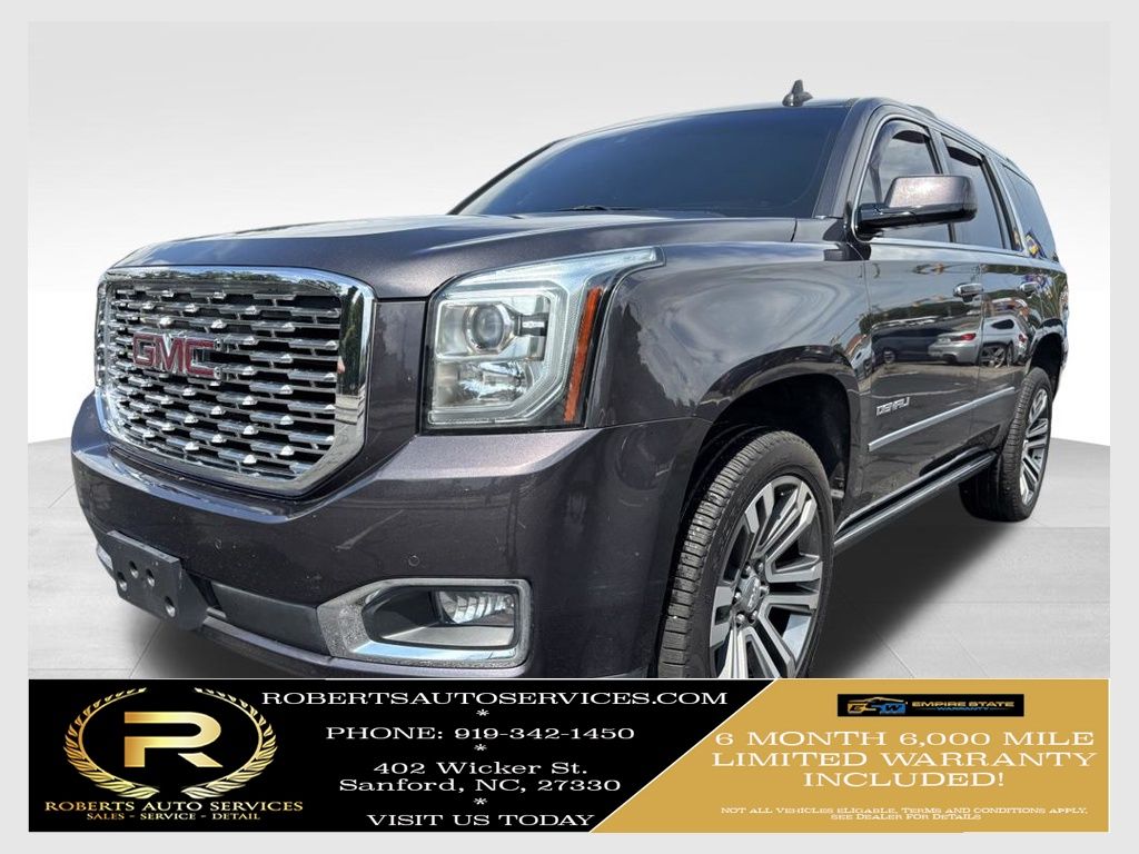 Gray (Iridium Metallic) 2018 GMC Yukon SUV / Crossover Four-Wheel Drive