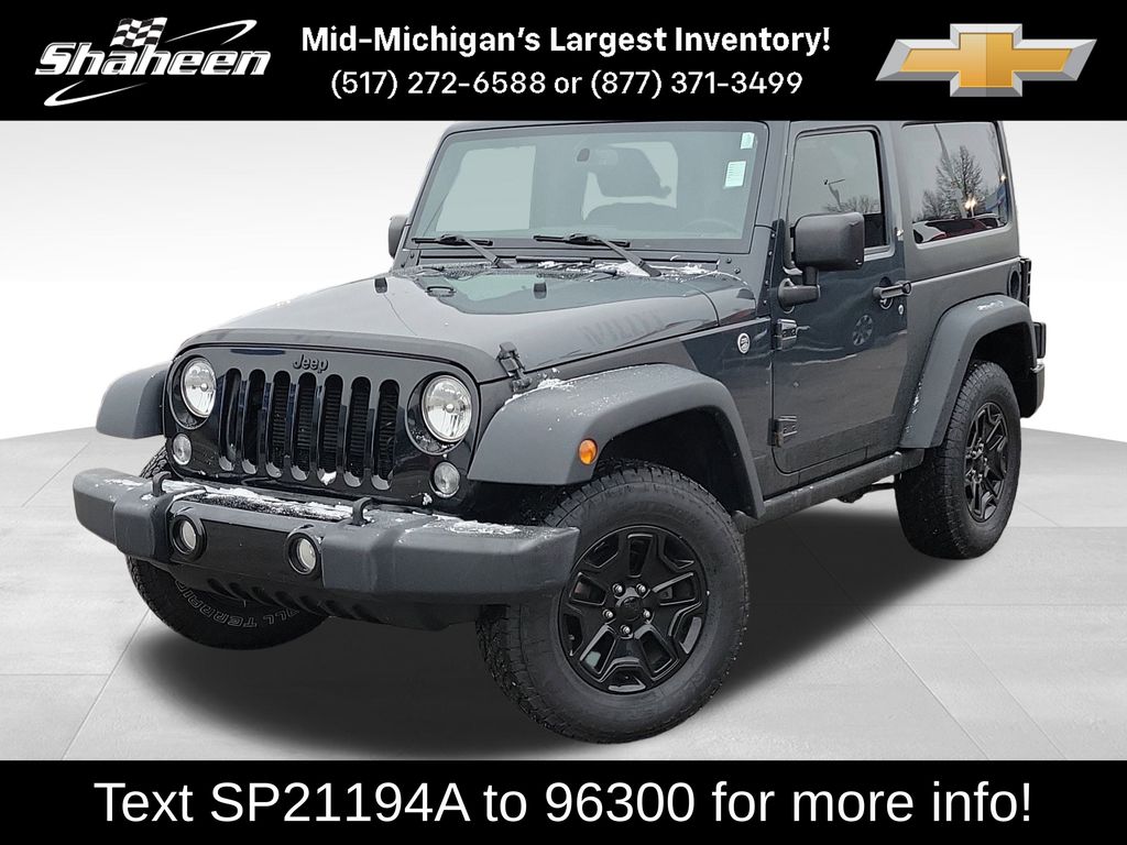 2017 Jeep Wrangler Willys Wheeler 4WD