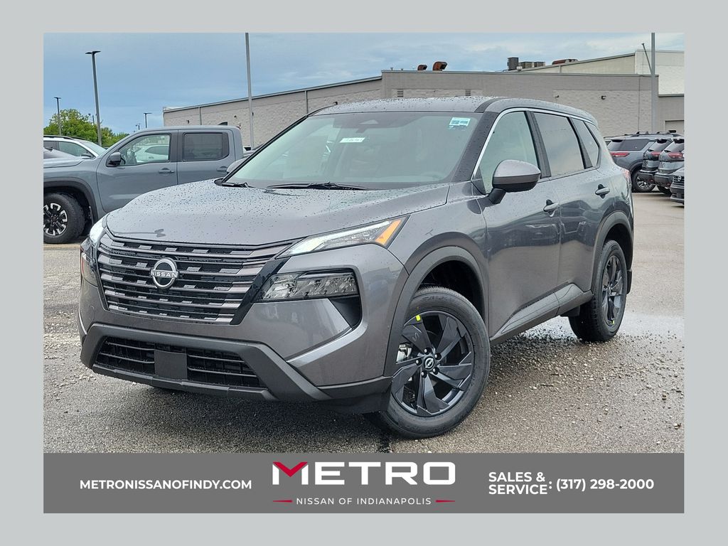 Gray (Gun Metallic) 2026 Nissan Rogue SUV / Crossover Front-Wheel Drive Continuously Variable Transmission