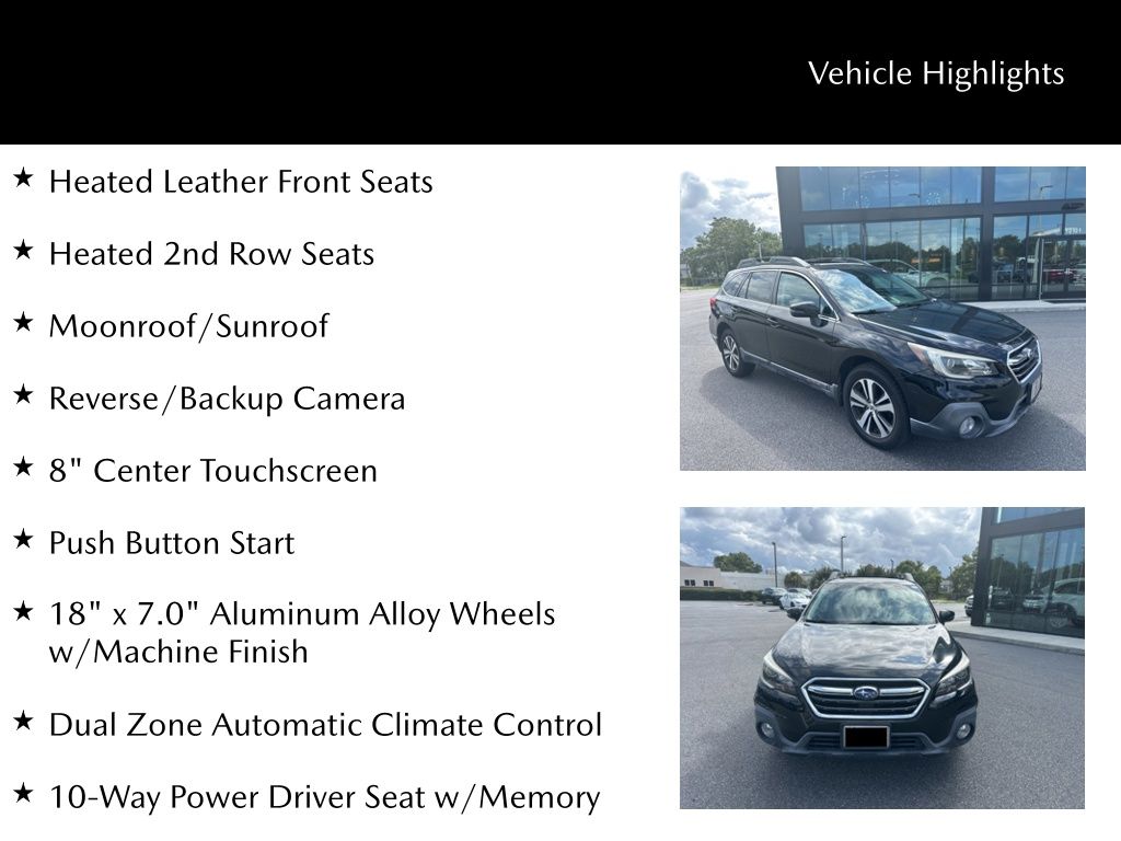 2018 Subaru Outback 2.5i Limited