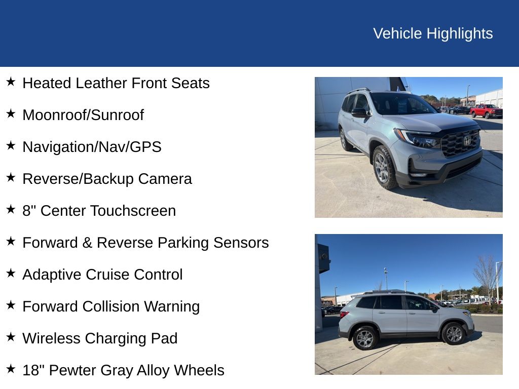 2025 Honda Passport AWD TrailSport