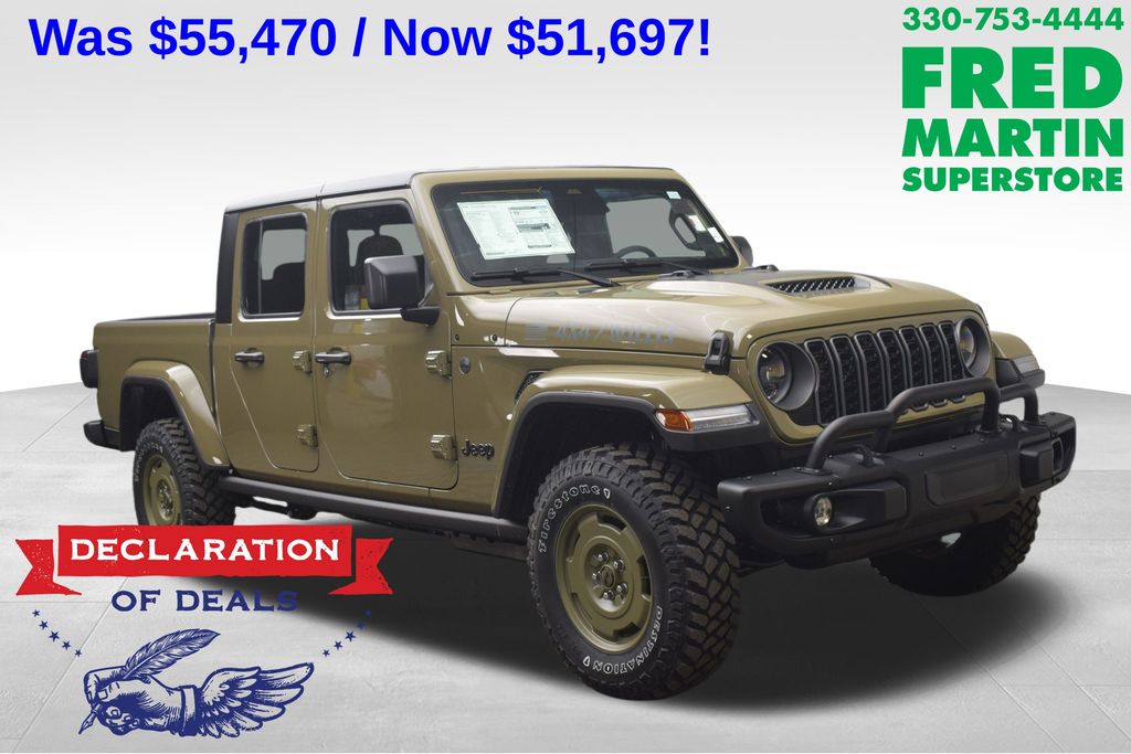 new 2026 Jeep Gladiator car, priced at $51,697