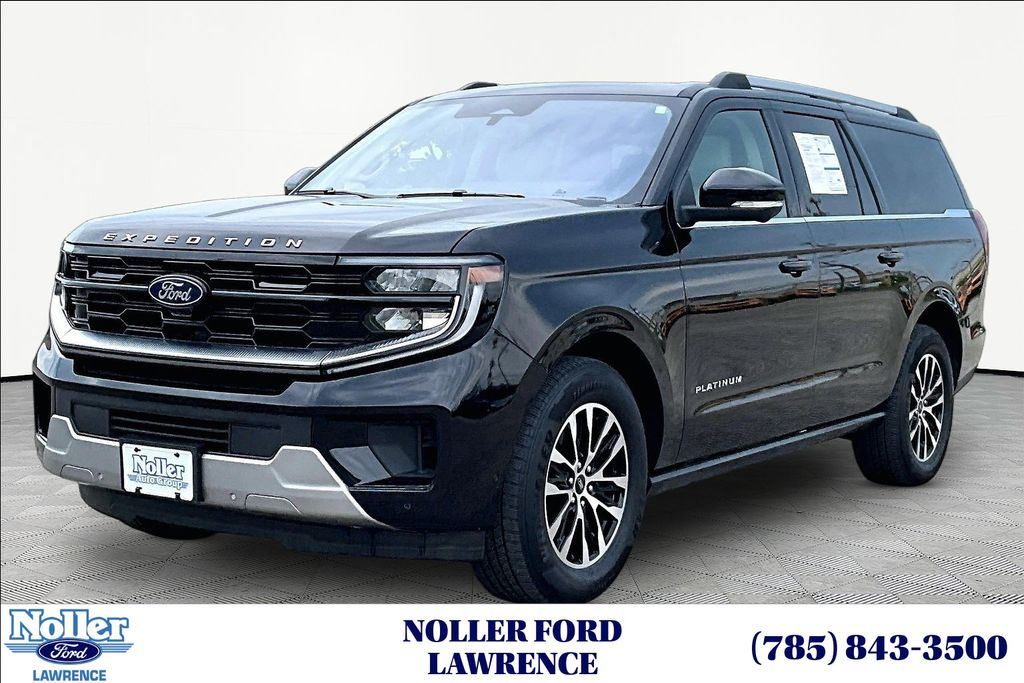 Black Metallic 2025 Ford Expedition SUV / Crossover Four-Wheel Drive Automatic