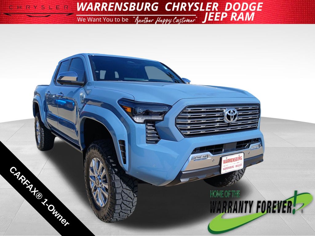 Blue 2026 Toyota Tacoma Pickup Truck Four-Wheel Drive 8-Speed Automatic