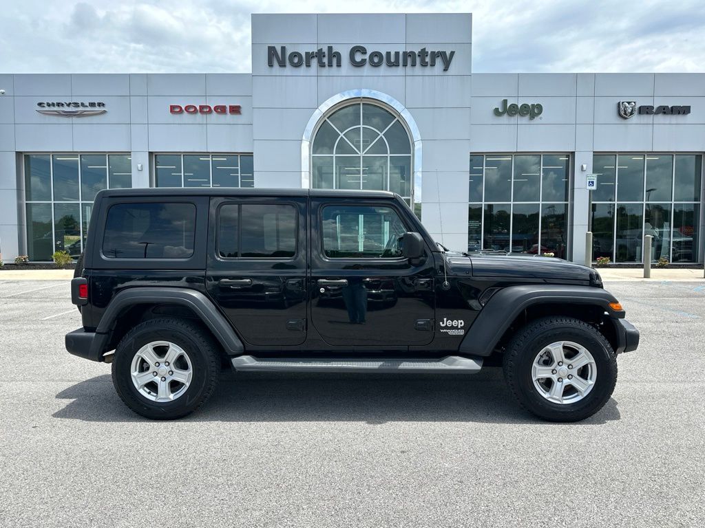 Black Clearcoat 2020 Jeep Wrangler SUV / Crossover Four-Wheel Drive 8-Speed Automatic