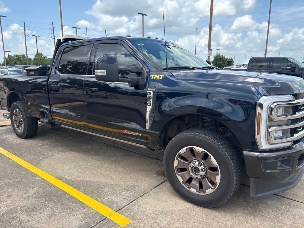2024 Ford F-350SD King Ranch Blue at Central Houston Nissan