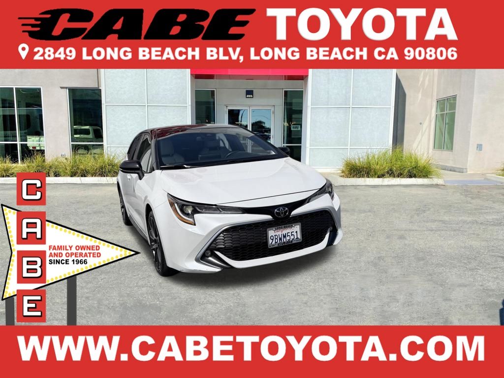 Supersonic Red w/Midnight Black 2021 Toyota Corolla Hatchback XSE FWD Hatchback Front-Wheel Drive Continuously Variable Transmission