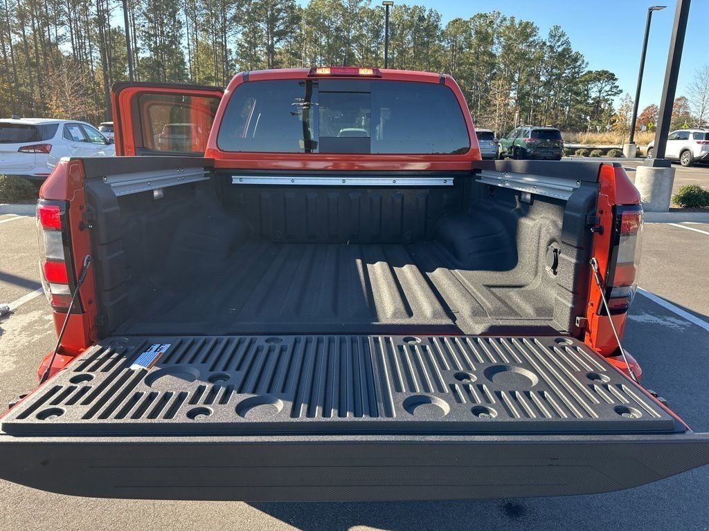 2025 Afterburn Orange Nissan Frontier PRO-4X 4X4 Truck