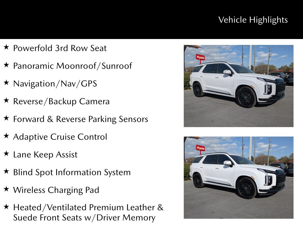 2025 Hyundai Palisade Calligraphy Night Edition