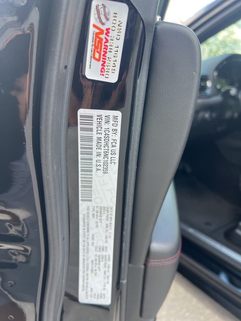 Certified Used 2022 Black Dodge R/T Plus image 31