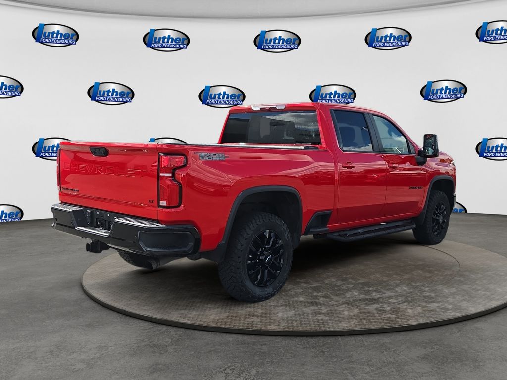 2025 Chevrolet Silverado 2500HD LT Red at Klick Lewis Buick Chevrolet