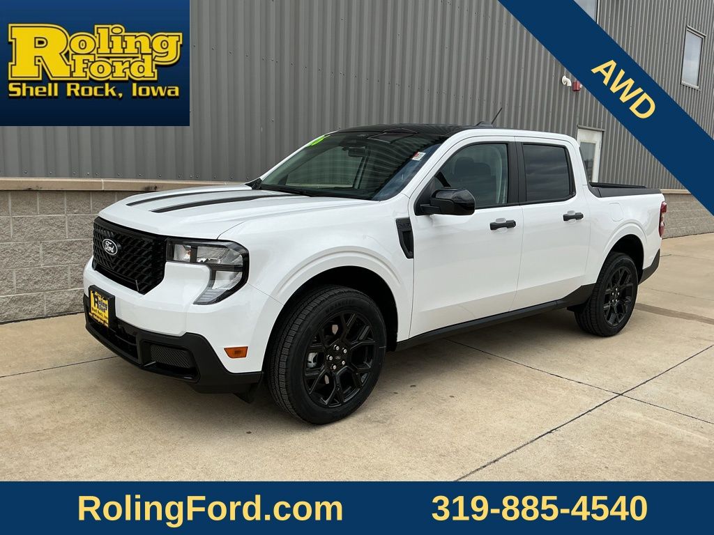 Oxford White 2026 Ford Maverick Pickup Truck All-Wheel Drive 8-Speed Automatic